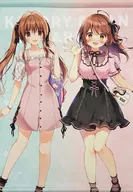 [Original] Kyodo B2W Suede Tapestry (karory & Pan) karory & Pan Futari Exhibition in Shinjuku Marui Men / KAROMIX & Pan Mimi soup