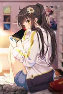 【オリジナル】B2Wスエードタペストリー おはようございます(Rosuuri) 2019.11/ツクルノモリ