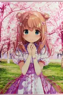 【オリジナル】B2Wスエードタペストリー 3 桜色の想い 咲希(きみしま青) きみしま青オンリーショップ/メロンブックス 