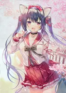 [Original] Drawing B2W Suede Tapestry Picture B (Miwa Besakura) Miwa Besakura on Lee Shop Someiyoshino / Melon Books