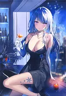 【オリジナル】B1タペストリー 真冬の駆け引き(necomi) 第3回クリスマスフェスタ/Secret Cute