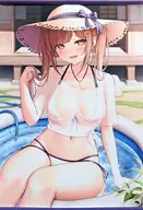 【オリジナル】なまいき妹ちゃんB2Wスエードタペストリー 庭(最中かーる) C100/chocomonaka