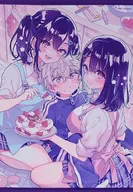 [Original] B2W Suede Tapestry Drawing Oroshi Onie-chan has come! (Morijima Con) World Gallery Collection by Morijima Con / Melon Books