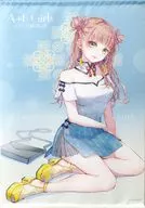 【オリジナル】B2タペストリー China Fashion Girl(青十紅) C94/ao+beni