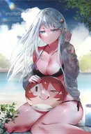 【WIXOSS】B2WXタペストリー 水着ver アグラヴェイン(くろなゆた) C100/Chronoir*d