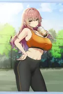 【オリジナル】B2タペストリー お姉ちゃんととろける気持ち 香織(スカイ) C102 /Candy Club