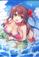 【オリジナル】B2タペストリー 一般版 茶髪 サイドテール MGCリバイバルコレクション(トモセシュンサク) 2020.10/メロンブックス