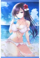 【オリジナル】B2Wスエードタペストリー R48A 100+ 麗 by Melonbooks Girls Collection 2022 SUMMER(こ～ちゃ) /メロンブックス