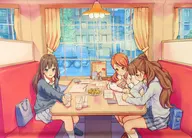 【アイドルマスター】B2タペストリー 渋谷凛＆神谷奈緒＆北条加蓮(森宮正幸) C99/森宮缶