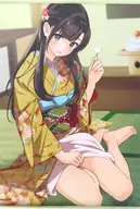 【オリジナル】B2Wスエードタペストリー 差分ver Melonbooks Girls Collection 華/嬌 2024 WINTER(たろうまる) C105/メロンブックス
