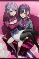 【オリジナル】B2きらきらタペストリー 絵柄B 早乙女志乃＆白雪恋(千種みのり) 千種みのり展3 ～purity～/ツクルノモリ