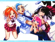 【オリジナル】組み立て式B2タペストリー 絵柄E(夢乃狸) 夢乃狸展/brilliant thunder＆とらのあな