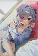 【バーチャルYoutuber】B2タペストリー 添い寝たそ 天音かなた(ニコチン+ポメ) C105/LOW LOVE