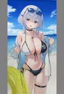 【バーチャルYouTuber】膝丈等身大タペストリー 白銀ノエル(わたお) C106/おわた社