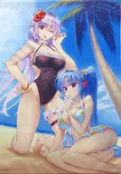 【魔弾の王シリーズ】リュドミラ＆エレン水着B2Wスエードタペストリー リュドミラ＆エレン(美弥月いつか) /ウリボックス