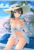 【オリジナル】B2Wスエードタペストリー アイスキャンディーと女の子(なきょ) 2024.6/柑橘少女＆メロンブックス