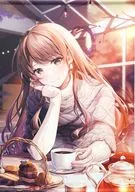 【オリジナル】B2タペストリー 喫茶珈琲(かがちさく) /もふまる屋