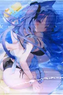 【オリジナル】B2タペストリー 猫耳水着メイド(夜猫) /NEOCATCITY