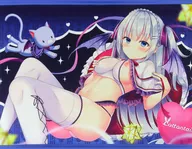 【オリジナル】B1タペストリー R18版 猫と死神ちゃん(なのはなこひな) エアコミケ2/cottontail