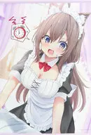 【オリジナル】B2Wスエードタペストリー ケモ耳メイド(和水ややど) /メロンブックス