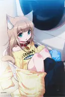 【オリジナル】B2Wスエードタペストリー 洗濯籠で落ち着くきなこ(40原) 2022.2/メロンブックス