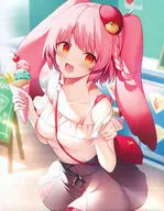 【オリジナル】B2タペストリー 絵柄B とっきーちゃん(みこ) /どきどき堂