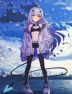 【Fate シリーズ】A2タペストリー 「City Girls Collection vol.06」表紙イラスト メリュジーヌ(HoODieR) C105/Hoodier Collection