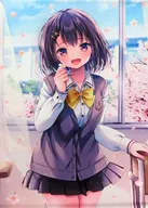 【オリジナル】B2タペストリー 隣の席の女の子vol2表紙イラスト(ねむりねむ) コミティア140/RE：moon