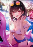 【オリジナル】B2タペストリー 水着あきら2(なかむら) C106/RIKKA