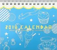 【よろず】2018年カレンダー(シロガネヒナ) C93/MILK BAR 
