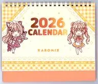 【オリジナル】卓上カレンダー 2026年(karory) C107/KAROMIX