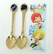 【うたの☆プリンスさまっ♪】スプーン2本セット+クリアしおり カミュ＆七海春歌(豆島) ラヴコレクション2014/chana$ 