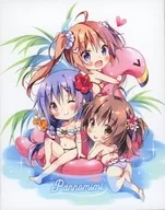 【オリジナル】F0キャンバスアート ここあ＆うた＆晴夏(ぱん) karory＆ぱん ふたり展 in あべのHoop/KAROMIX＆ぱんのみみ