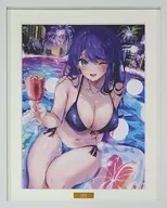 [Original] A3 Character Fine Graph W22A100 + Rei by Melonbooks Girls Collection 2022 SUMMER / Melon Books
