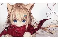 【オリジナル】キャンバスアート 絵柄D 冬が、ほどける。(necomi) necomi初個展「PHONOGRAPHIC」/necomicle＆pixiv WAEN GALLERY