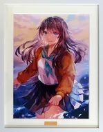 【オリジナル】A3キャラファイングラフ W09A 描き下ろしイラスト Melonbooks Girls Collection 2023 GW(rioka) 2023.5/メロンブックス