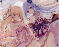 【オリジナル】F3レイヤードグラフ 絵守未來＆絵守エル(みこ) /絵守未來プロジェクト