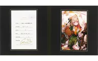[直筆サイン入り]【オリジナル】A5サイズ専用台紙入りジークレー INTENSE Book はらぺこくま(にもし) 2023.10/絵守未來プロジェクト