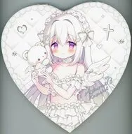[直筆サイン入り]【オリジナル】ハートキャンバスアート(あづみ一樹) サンシャインクリエイション2026 Spring/Come Through