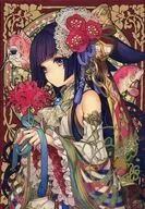 【オリジナル】P3サイズキャンバスアート 「ゐろは」表紙イラスト(神威なつき) /あまなつ