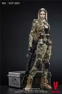 MC Camouflage Woman Soldier Villa 1/6 Action Figure