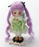 薄荷(藤色螺旋卷)Dolce原创迷你甜点人偶娃娃