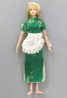 女性(金髪/緑チャイナドレス) 1/6 ドール