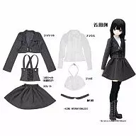 50 Corneille Basic Set a rayas grises "Black Raven Clothing"