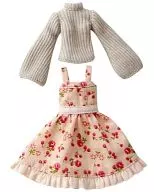1/12 Tidi Flower Janska set beige + rosa beige