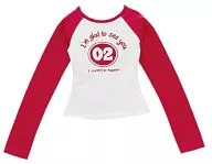 Raglanlon T for AZO2 (Red x Off-White)