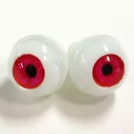 6 mm Glasstic Eye Red