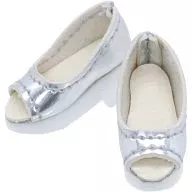 1/6 Open Toe Pumps (Silver)
