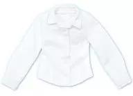 Open Collar Long Sleeve Shirt for PNM (White)