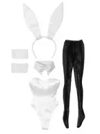 Conjunto de coelhinhas para AZO2 (branco)
